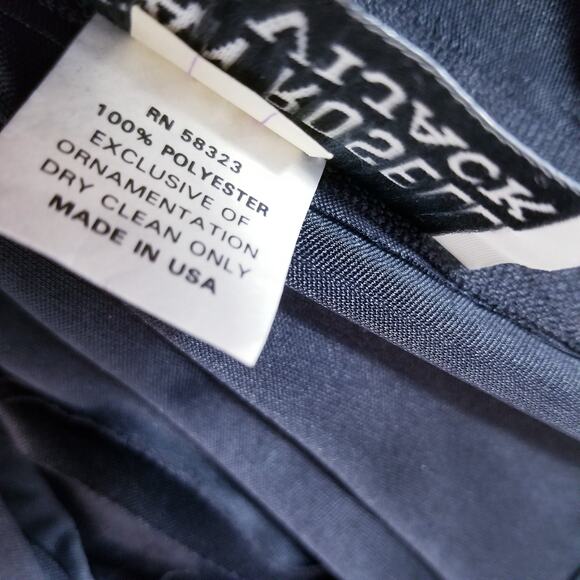 Vintage Susan Roselli for Vijack Black Satin Rhinestones Party Cocktail Dress - Picture 11 of 15